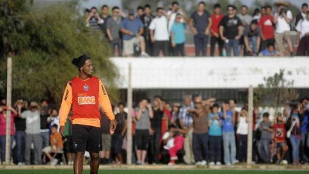 ENTRENAMIENTO DEL ATLÉTICO MINEIRO