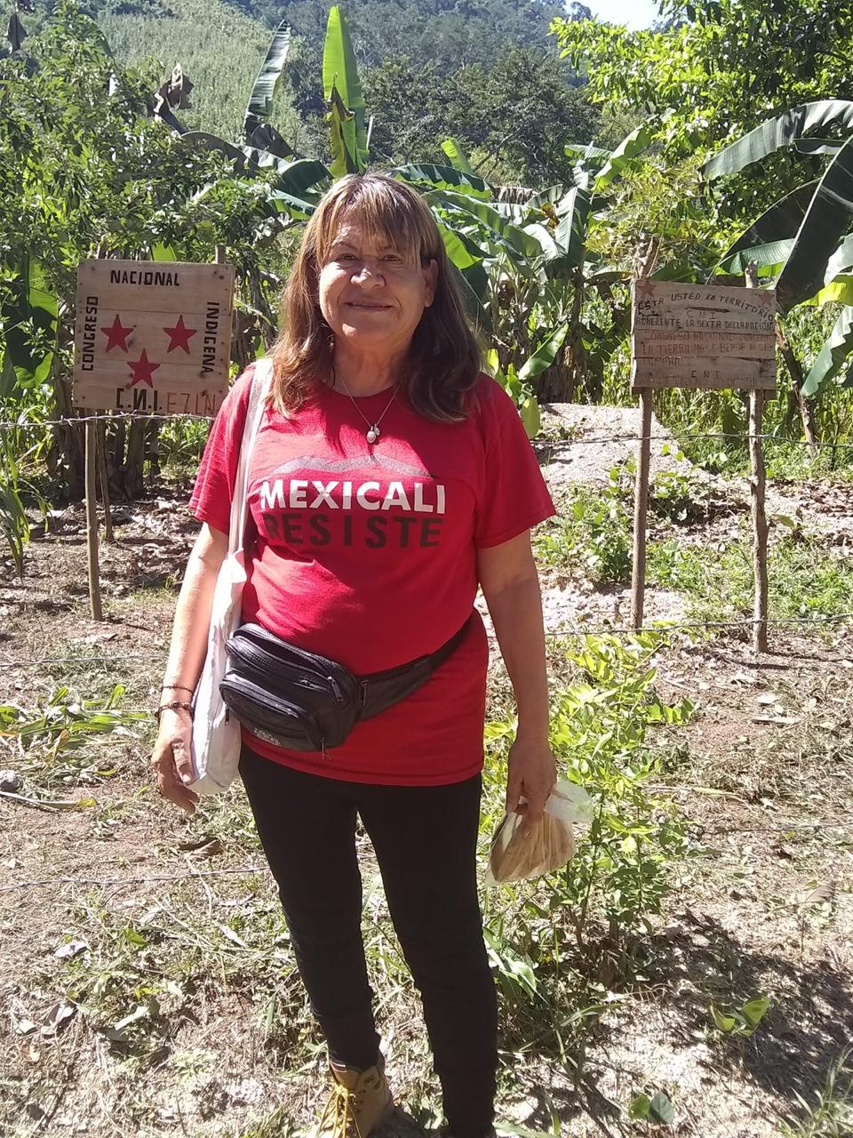 Arrestan a activista Silvia Resendiz con sus dos nietas en garita de Calexico-Mexicali