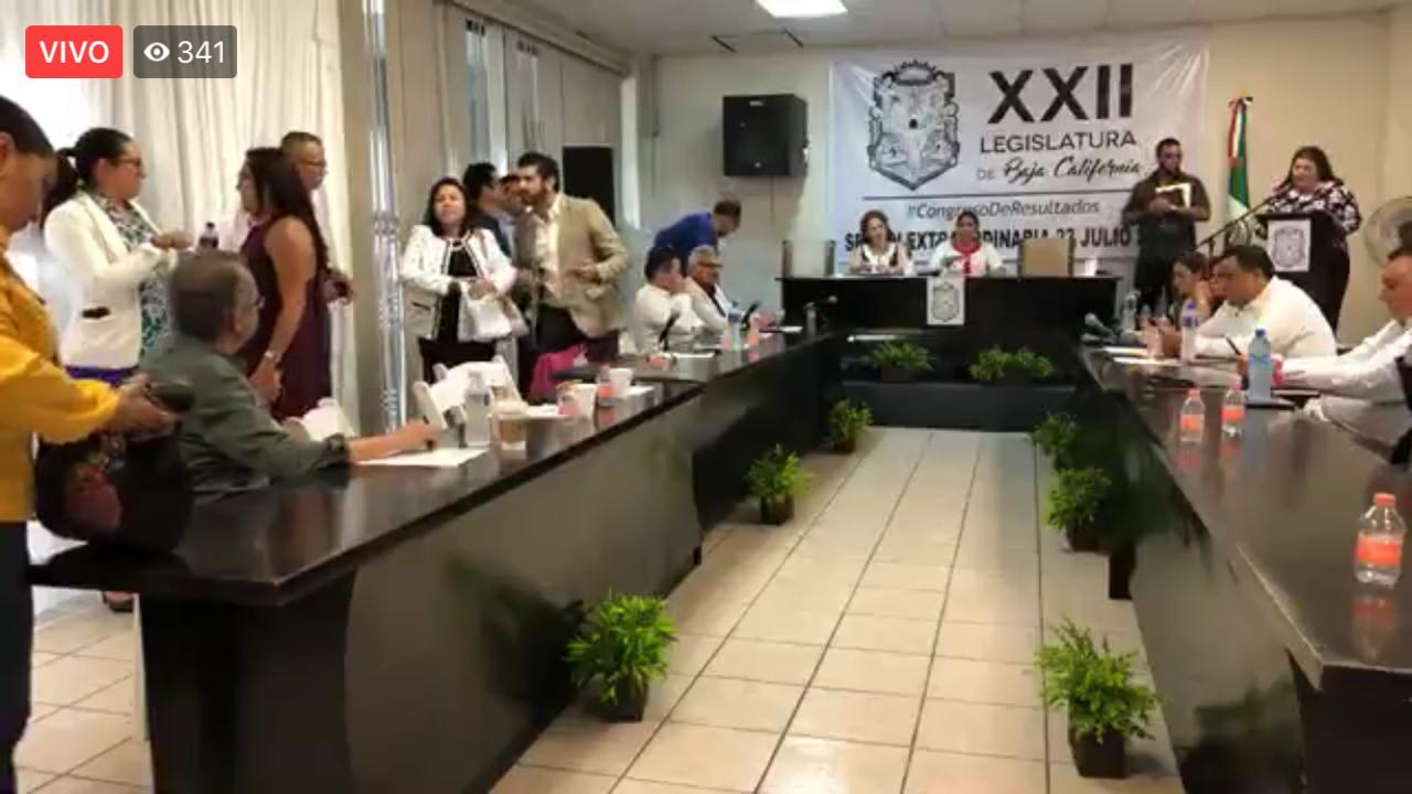Congreso de BC declaró válida la «Reforma Bonilla» y pidió respeto a su soberanía al Congreso de la Unión