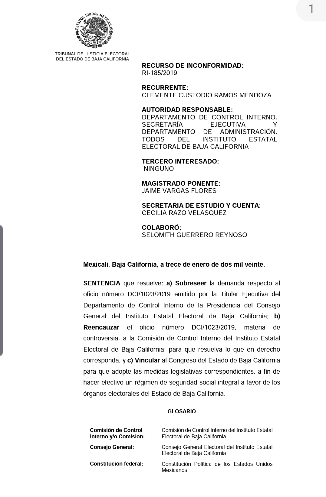 Ordena Tribunal Electoral a Congreso legislar el Haber del Retiro de Consejeros y Magistrados electorales