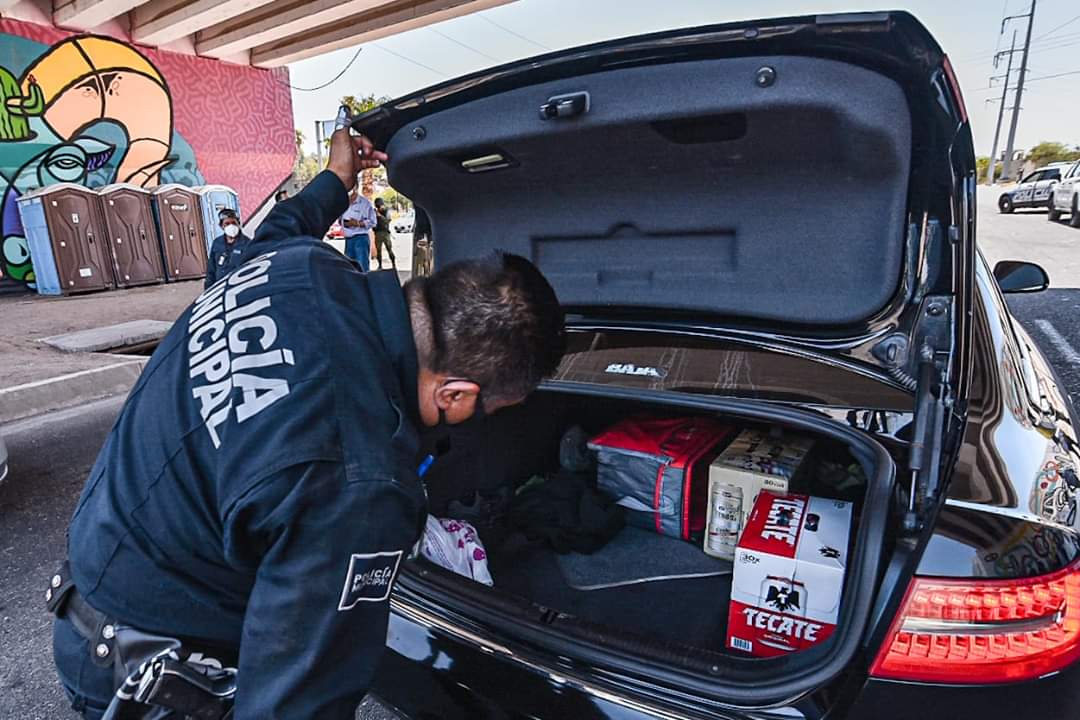 Convierten filtros sanitarios en revisión para impedir cruce de cerveza a Mexicali