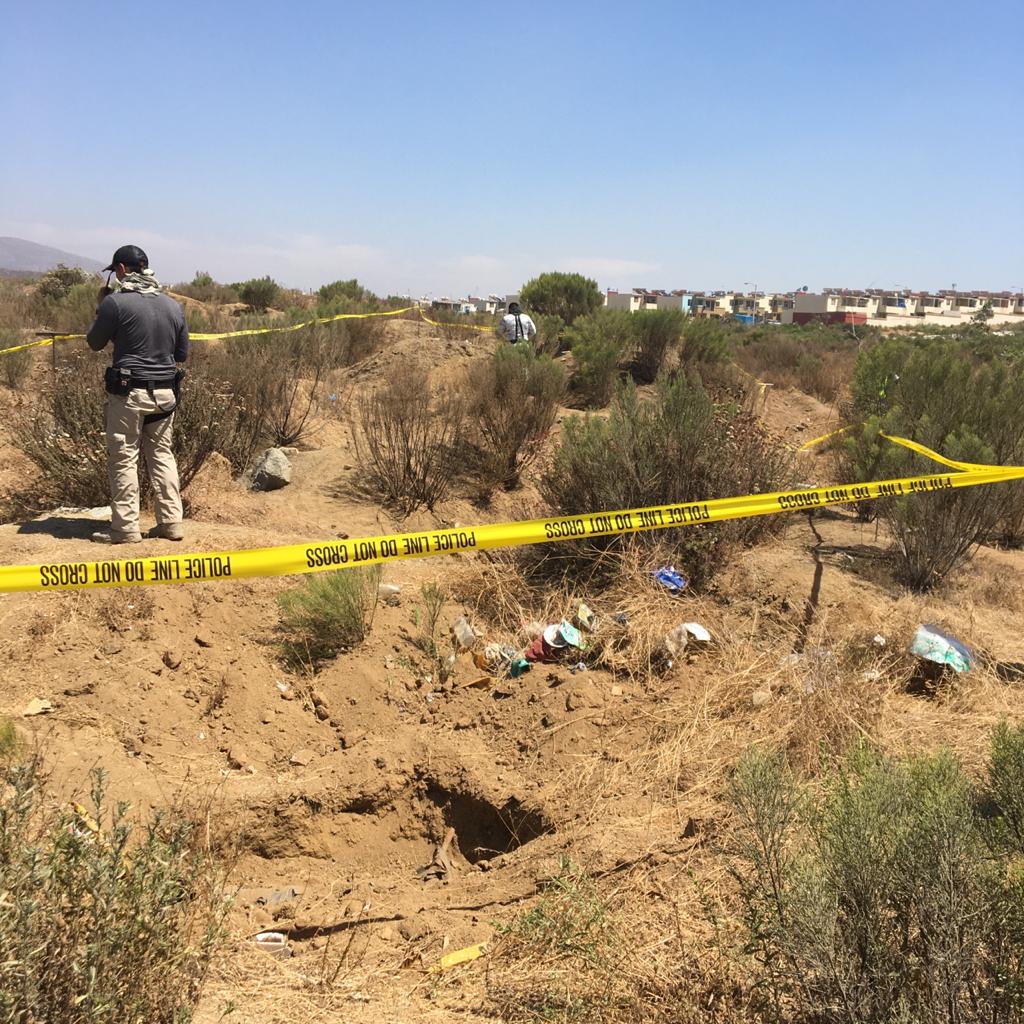 Localizan 9 cadáveres y osamentas en fosas clandestinas en Tijuana