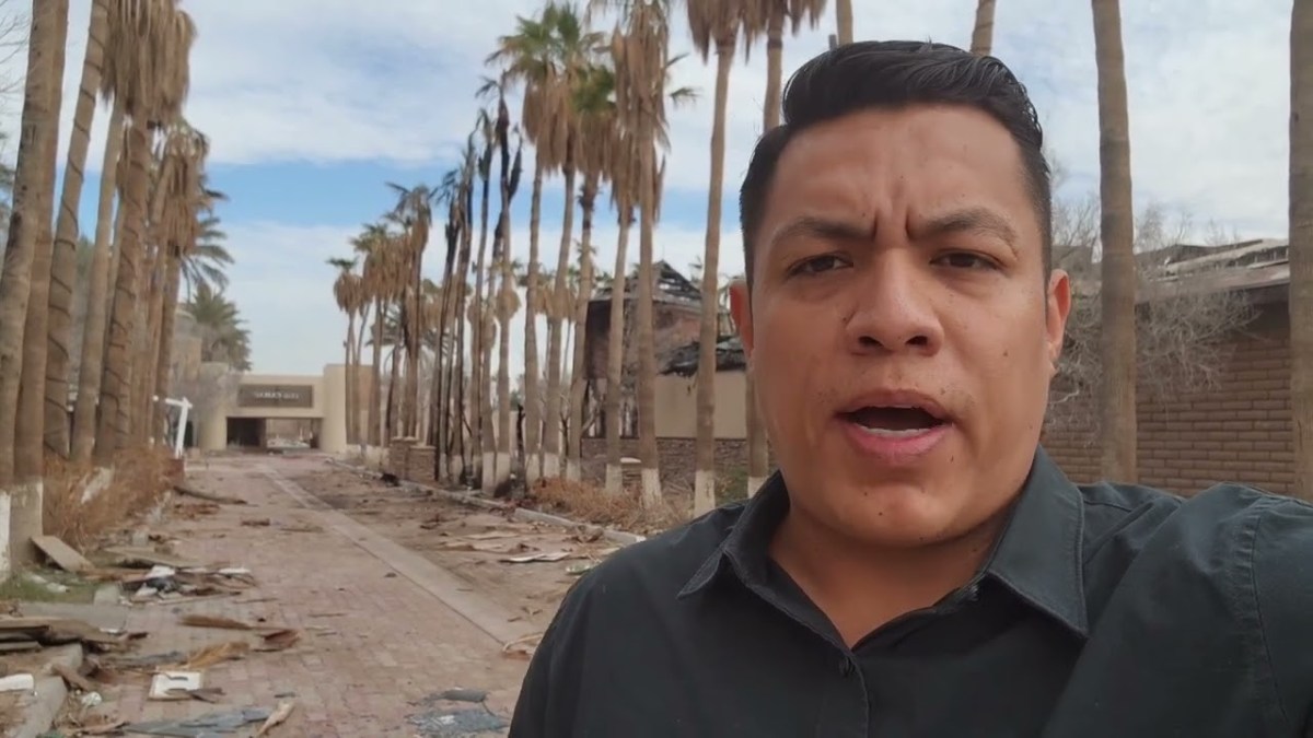 En cenizas y ruinas quedaron instalaciones de CAMAC en Mexicali (video)