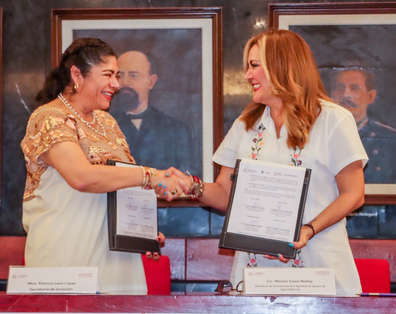 Convienen BC y Campeche compartir políticas públicas de inclusión social