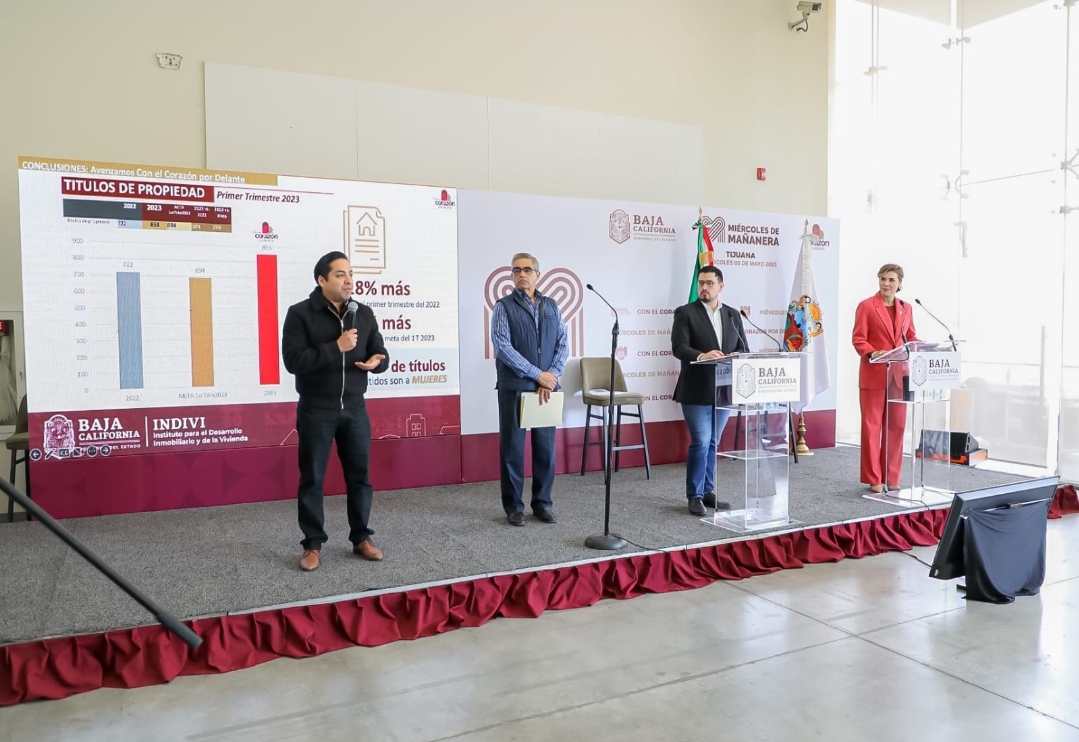 Impulsa Gobernadora de BC el Plan Estatal de Vivienda e informa sobre el inicio de los juzgados especializados en vivienda