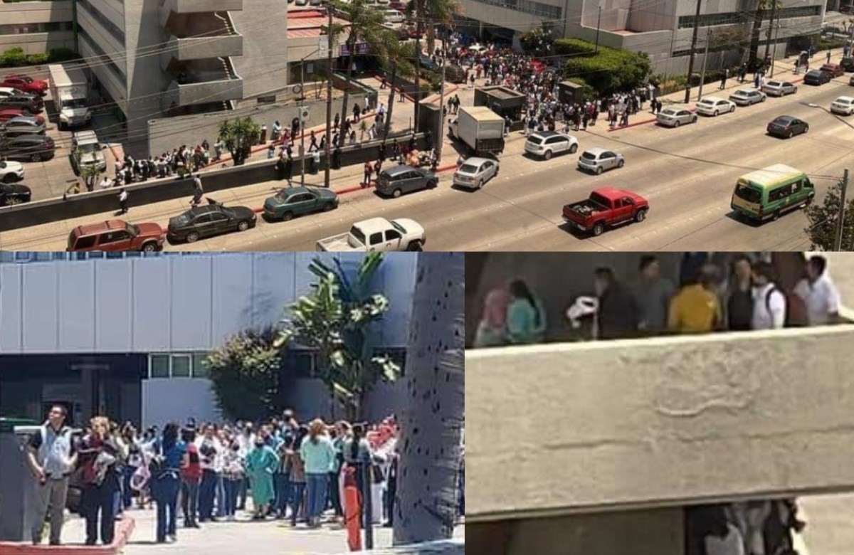 Evacuan a más de 450 personas en Clínica del IMSS en Tijuana por amenaza de bomba