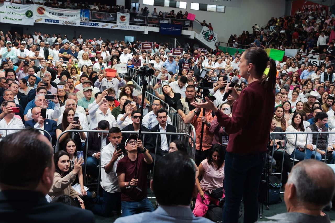 En 2024 se decide si continúa la transformación o se regresa al pasado de corrupción: Claudia Sheinbaum en Ensenada