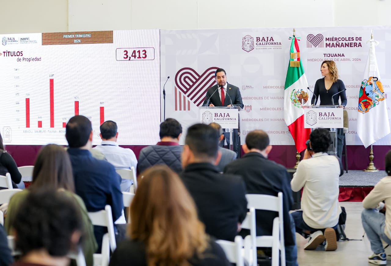 Aumentan acciones para la regularización de la tierra en Baja California: Marina del Pilar