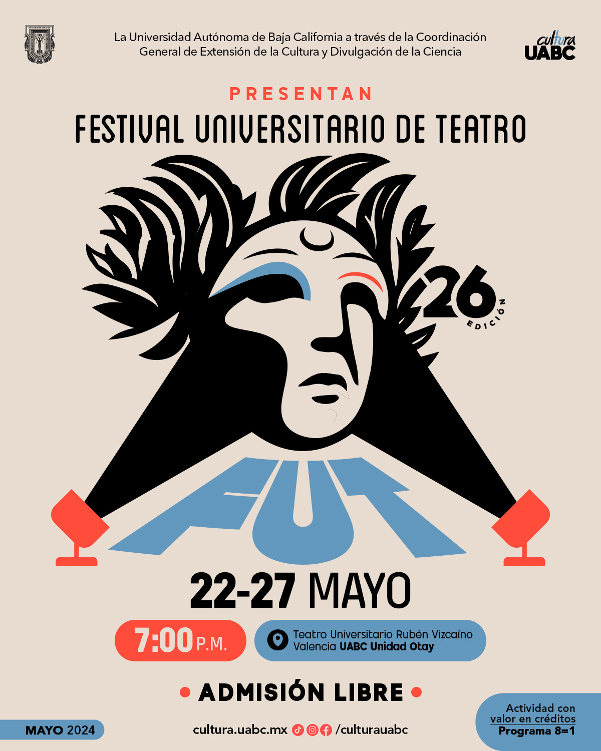 Experimenta el poder del arte teatral con la 26° edición del FUT