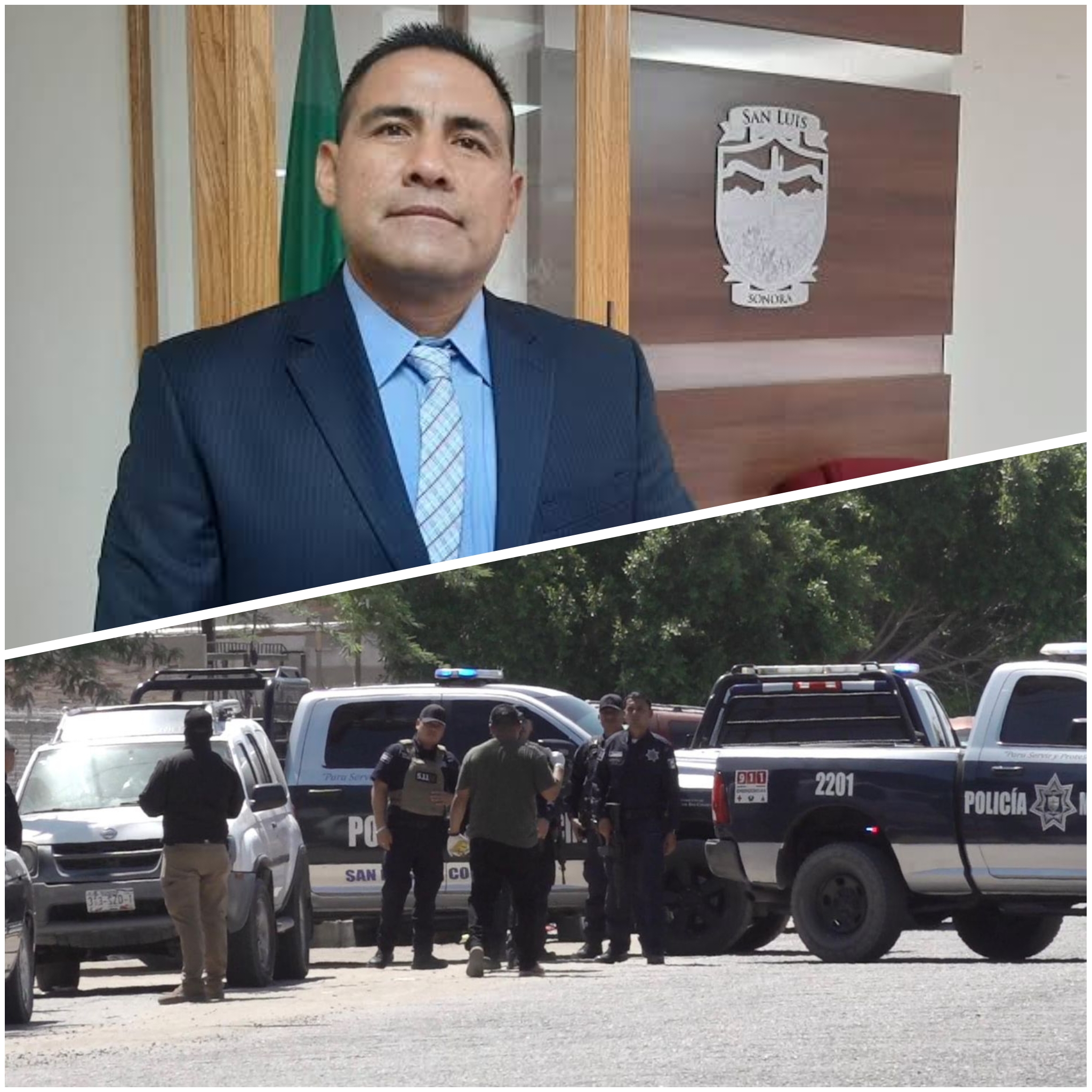 Asesinan director de la Policía de SLRC y a su escolta
