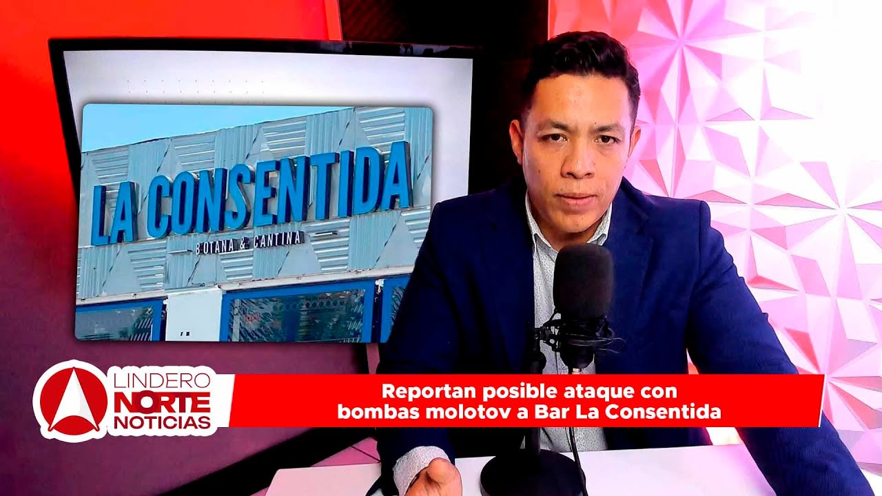 Reportan posible ataque con  bombas molotov a Bar La Consentida (video)