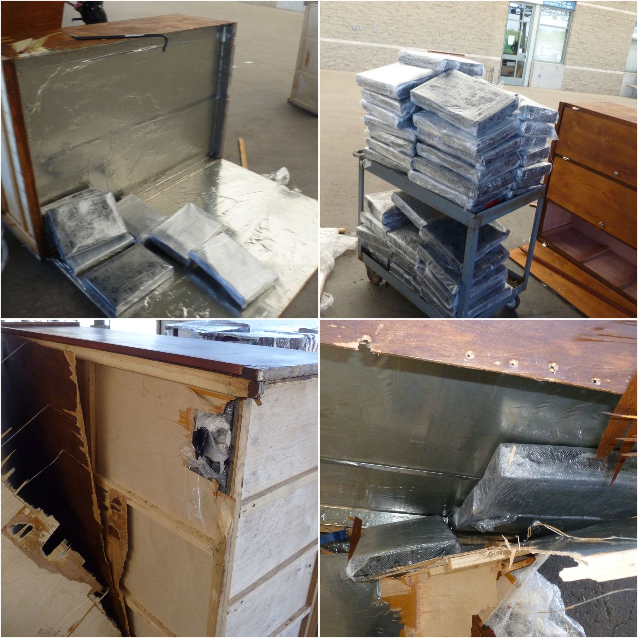 Confiscan 1 millón de dólares en metanfetamina en Garita de Calexico