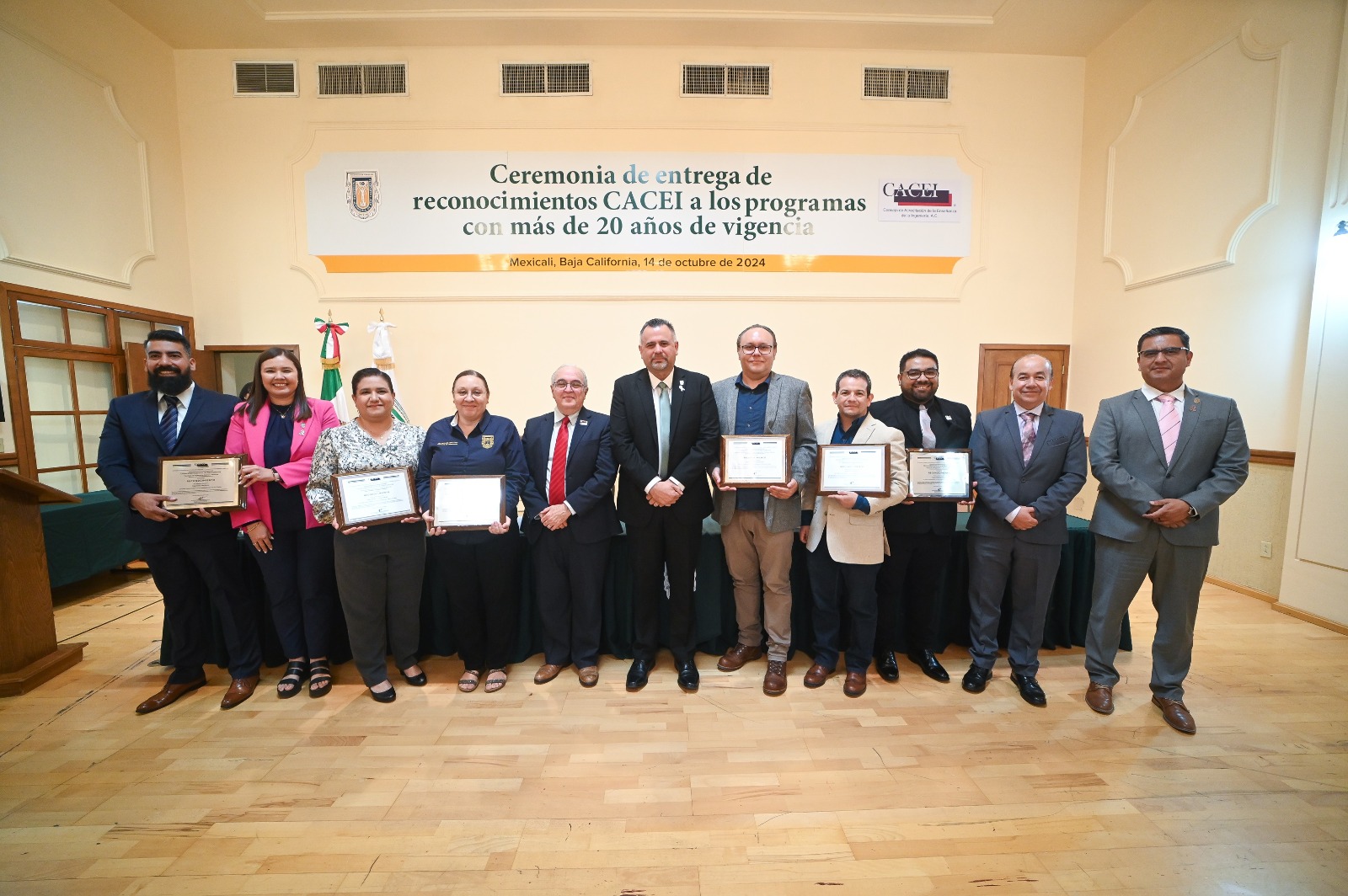 UABC celebró 20 años de excelencia en programas de ingeniería acreditados por CACEI