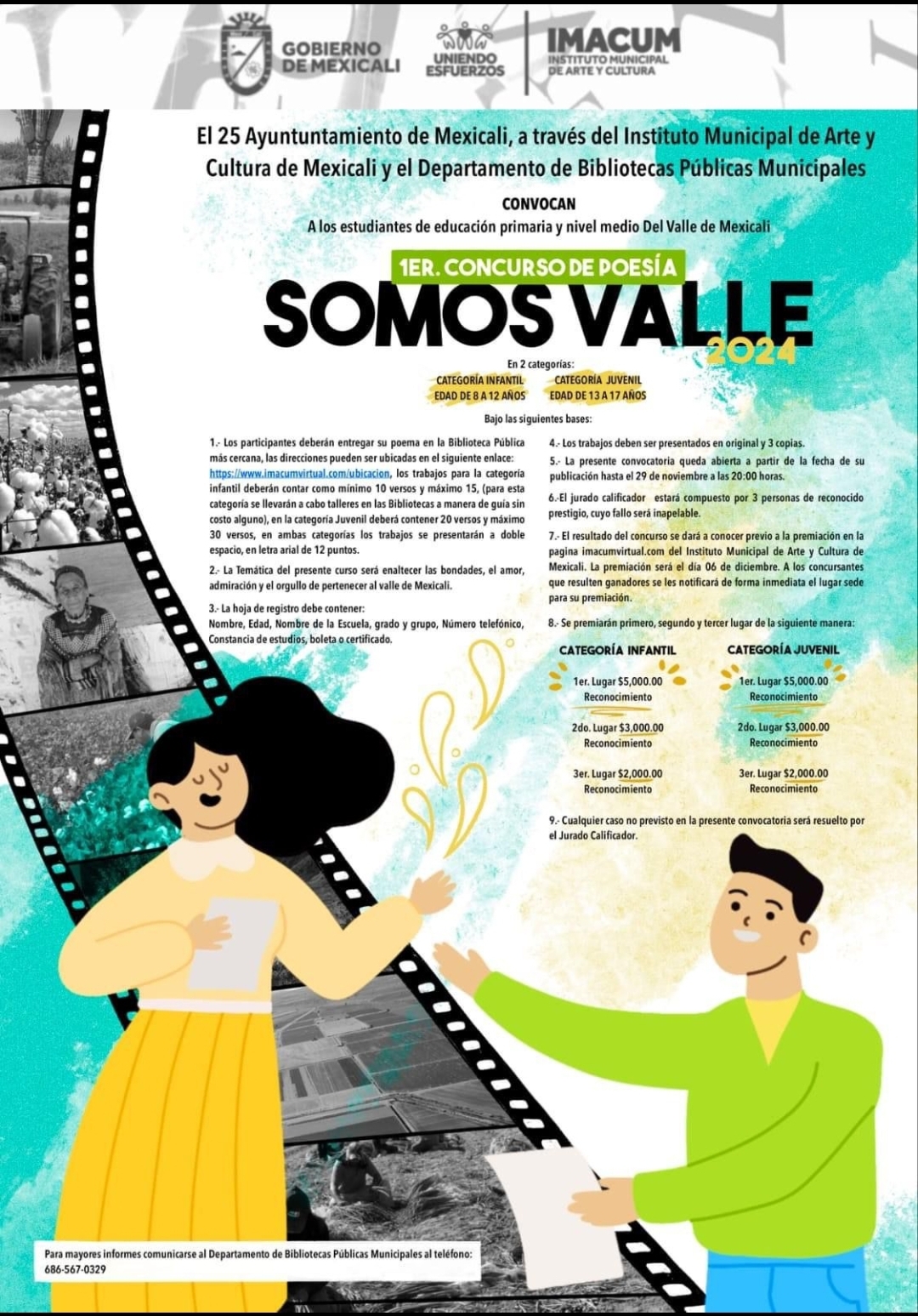 Anuncian primer concurso de poesía «Somos Valle»