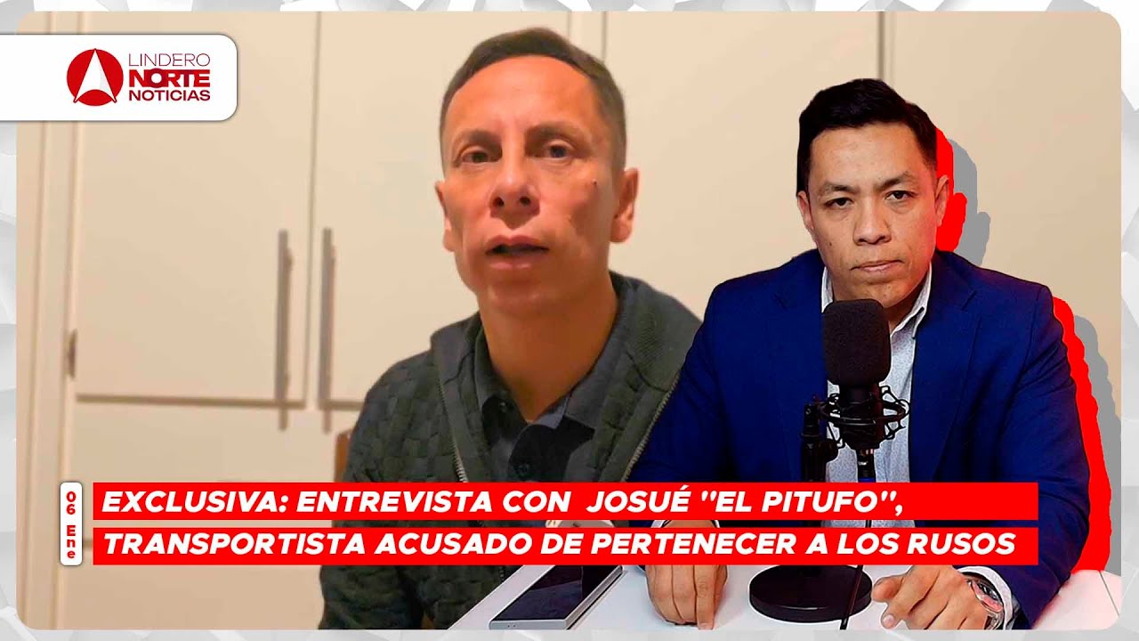 EXCLUSIVA: Entrevista con Josué «El Pitufo», transportista acusado de pertenecer a Los Rusos