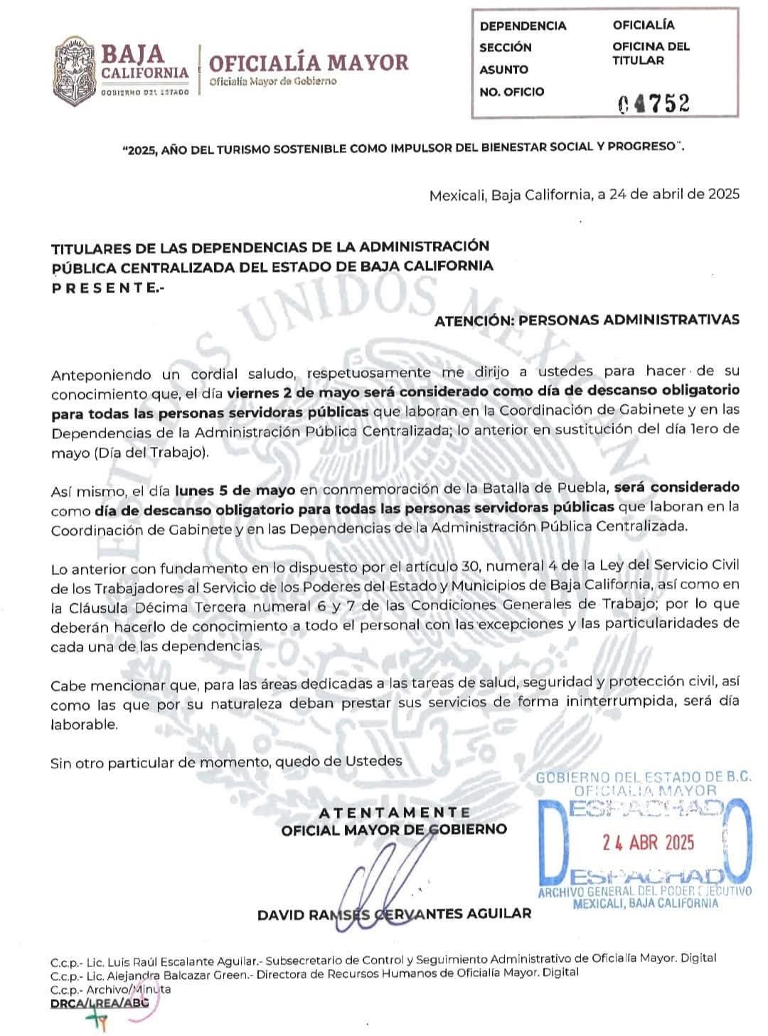 Alistan mega puente en gobierno y Ayuntamientos de BC