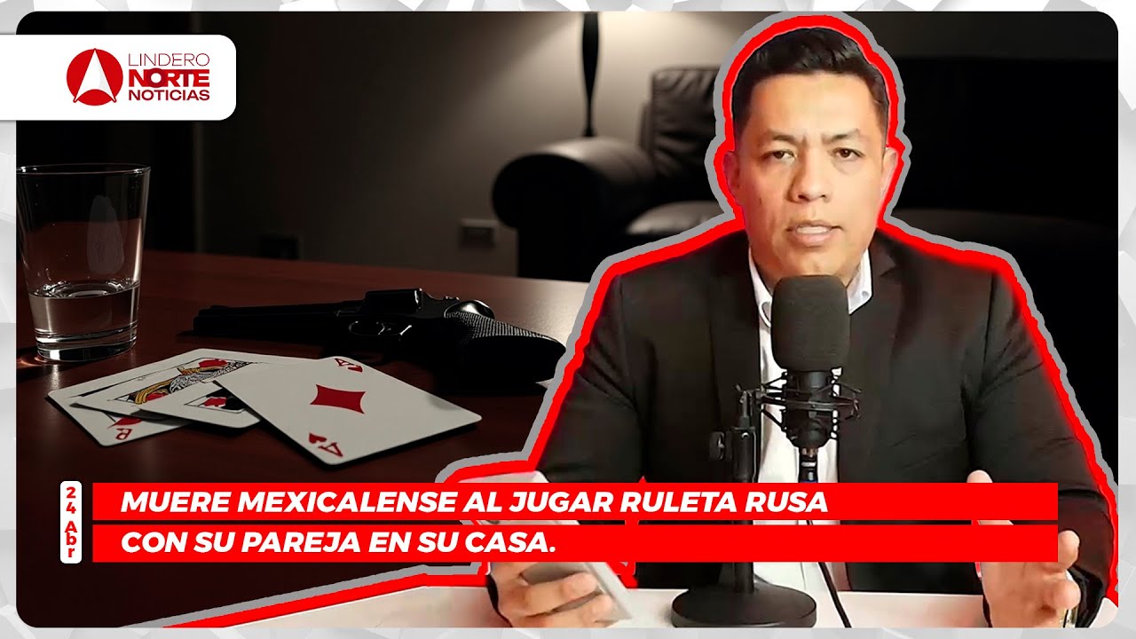 💀Mexicalense juega Ruleta Rusa con su pareja en su casa 💥🔫 (video)