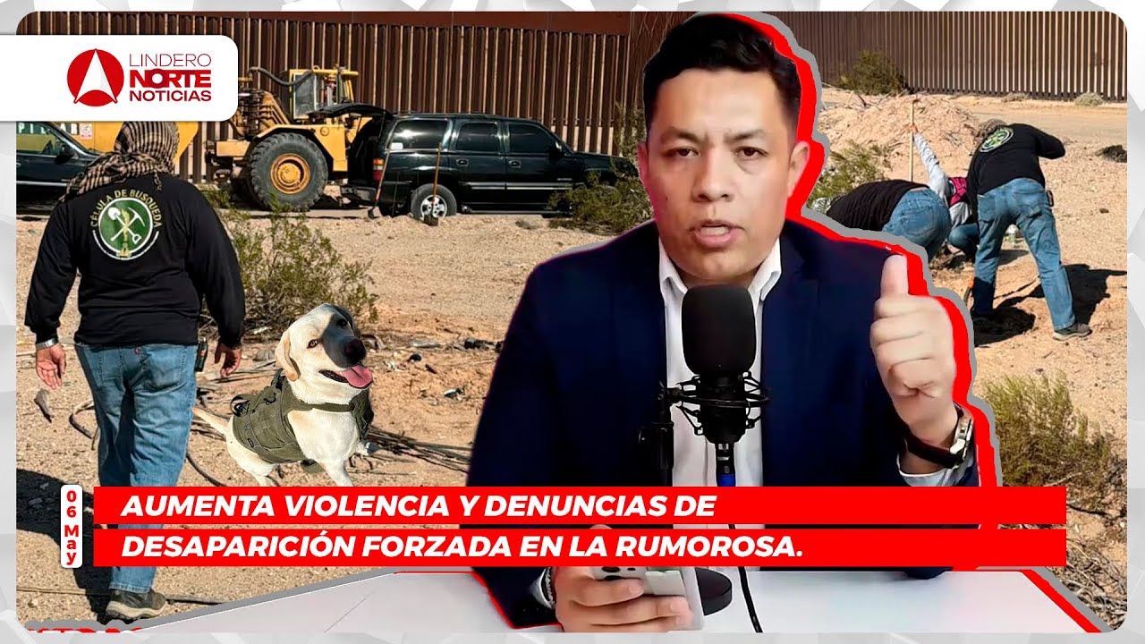 Aumenta violencia y denuncias de desaparición forzada en La Rumorosa.