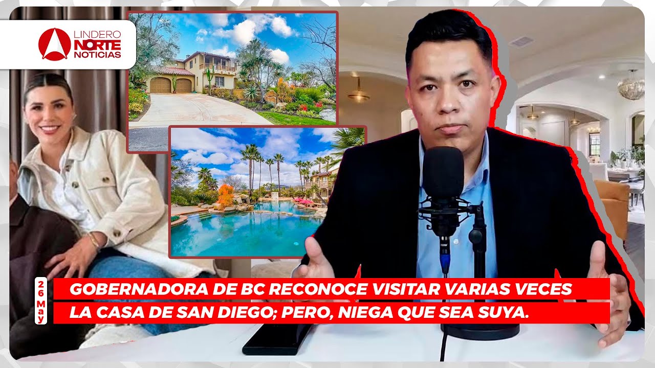Gobernadora reconoce visitar casa lujosa en San Diego; pero, niega que sea suya
