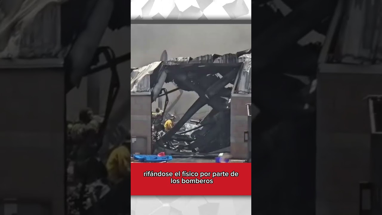 🔥 ¡INCENDIO VORAZ en MEXICALI! Almacén de Foodprint DESTRUIDO en Parque Calafia (video)