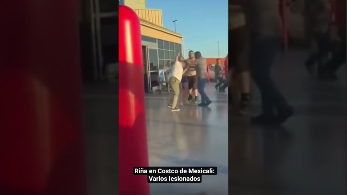Compras en Costco de Mexicali se salen de control (video)
