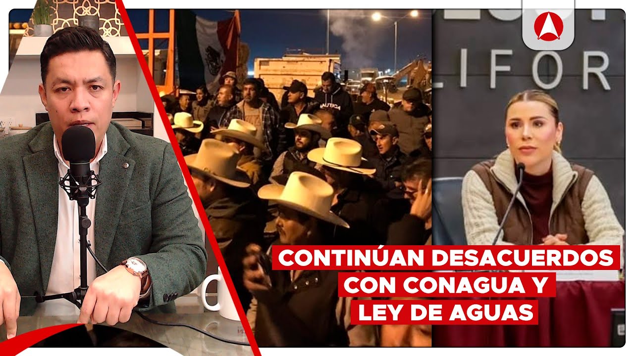 Agricultores retiran bloqueo en Garita en Mexicali (video)