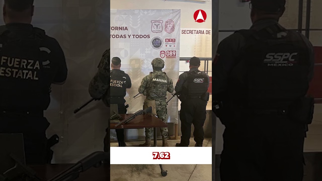 Decomisan lanzacohetes en arsenal asegurado a célula de «El Ranchero» en Tijuana (video)