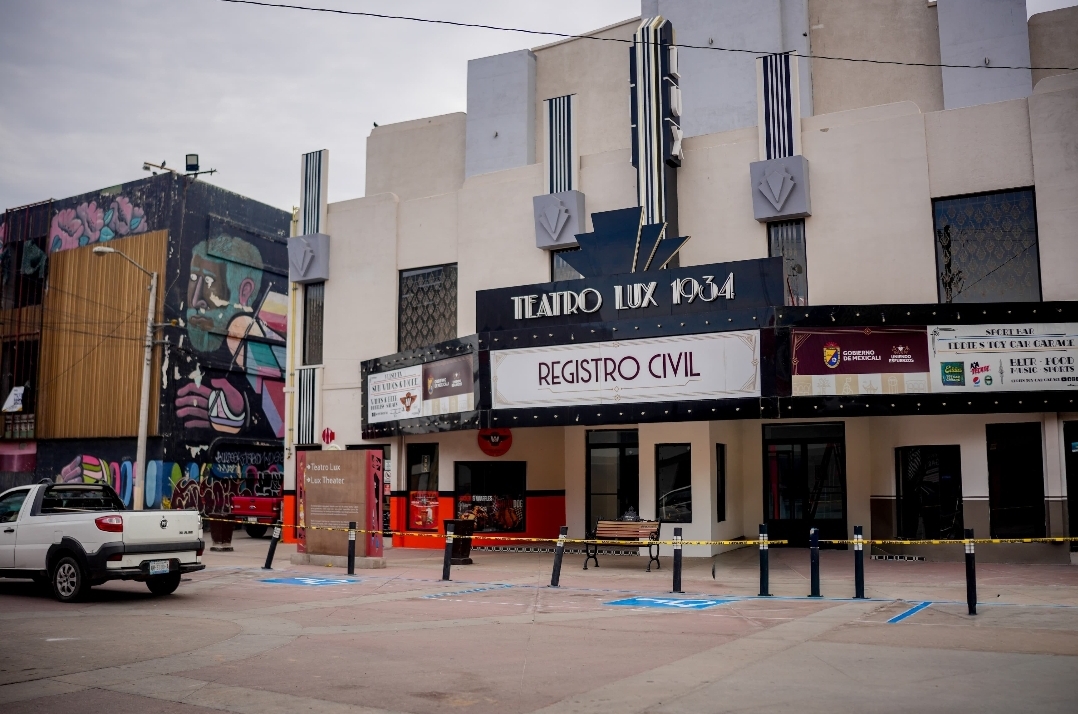 Registro Civil brindará todos sus servicios y tramites en las instalaciones del Teatro Lux