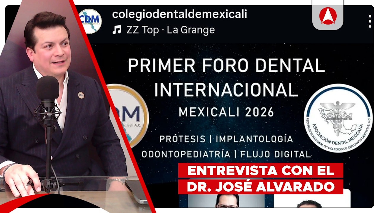 El Colegio Dental de Mexicali presenta el Primer Foro Dental Internacional (video)
