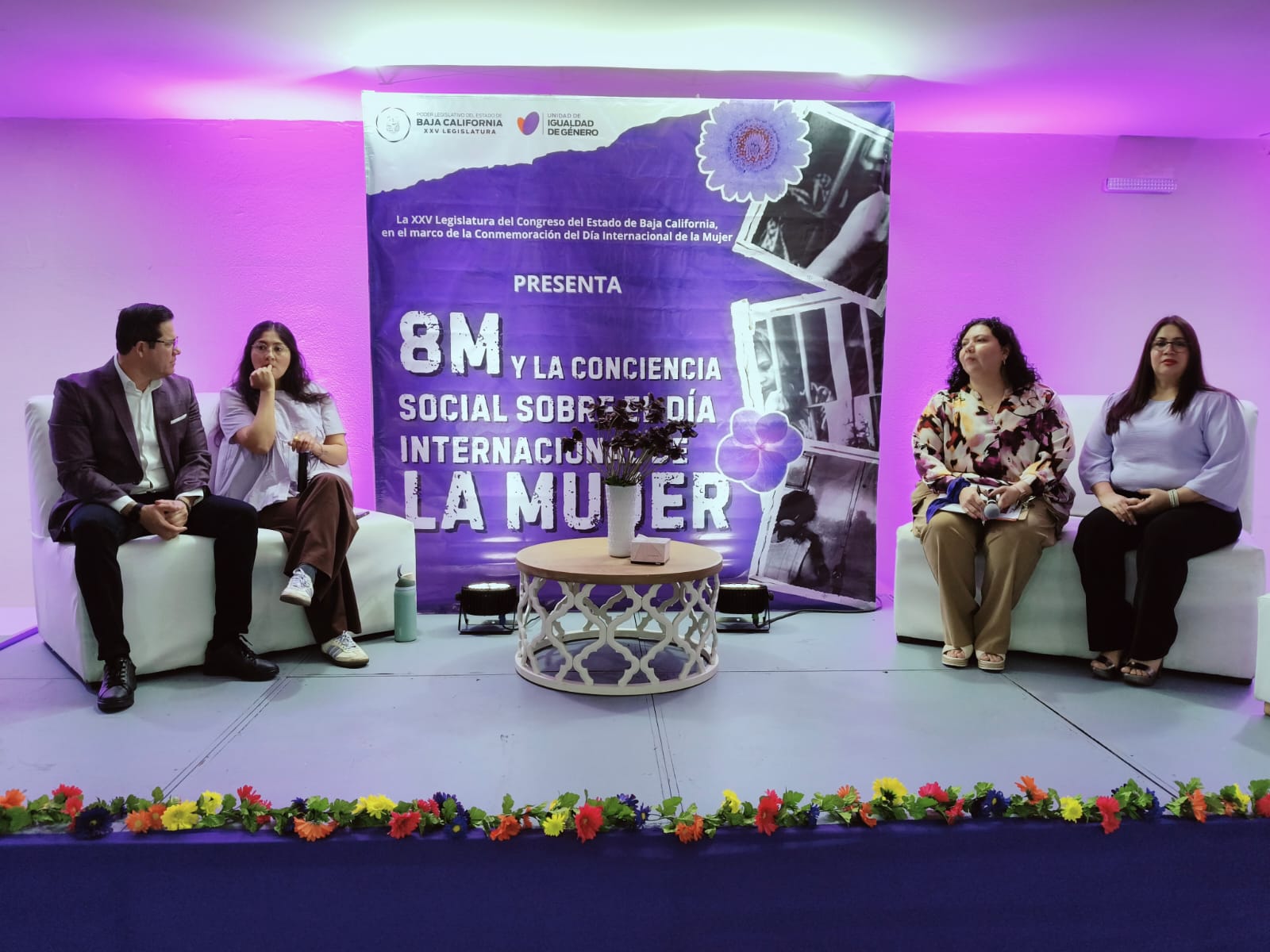Organiza Congreso de BC Foro sobre Conciencia Social en el marco del 8M