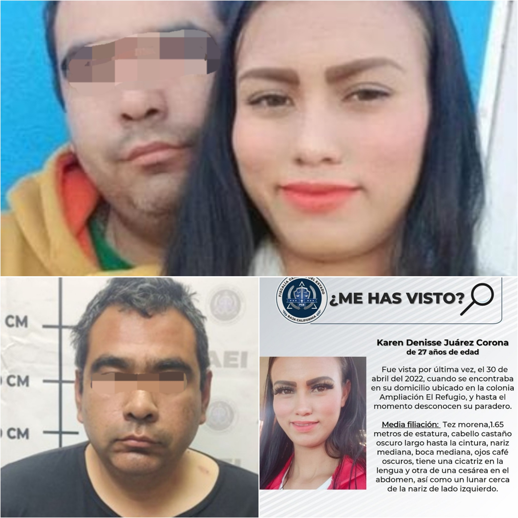 Policía denunció y se victimizó por la muerte de su esposa; dos an̈os después fue detenido por el Feminicidio