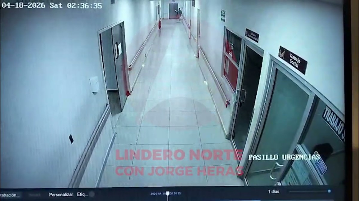 ASÍ SE ESCAPÓ EL INTERNO DE #ElHongo QUE ESTABA HOSPITALIZADO EN EL HG DE TIJUANA (video)