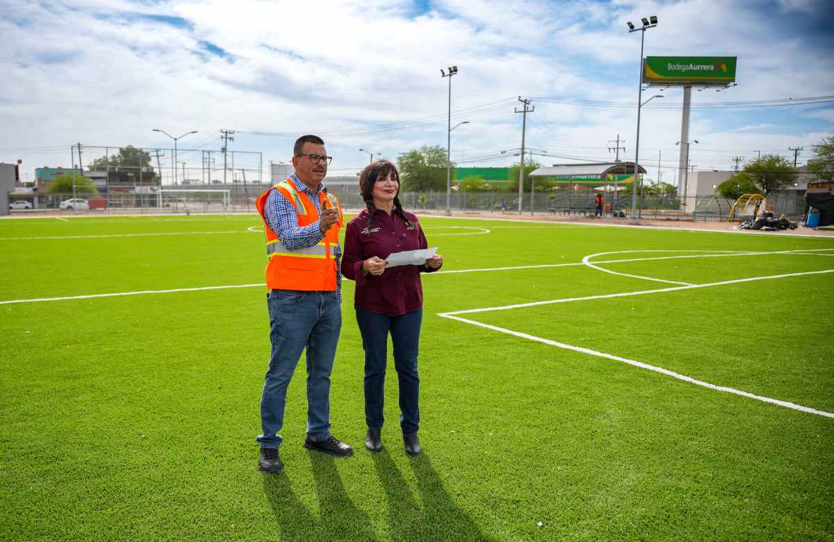 Más espacios deportivos en Mexicali: Concluyen la transformación del parque Villas de la República