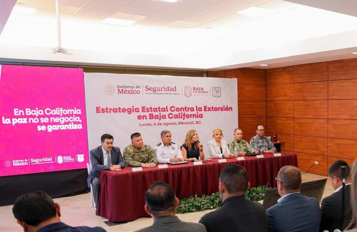 Fortalece Gobierno de BC estrategia integral contra la extorsión