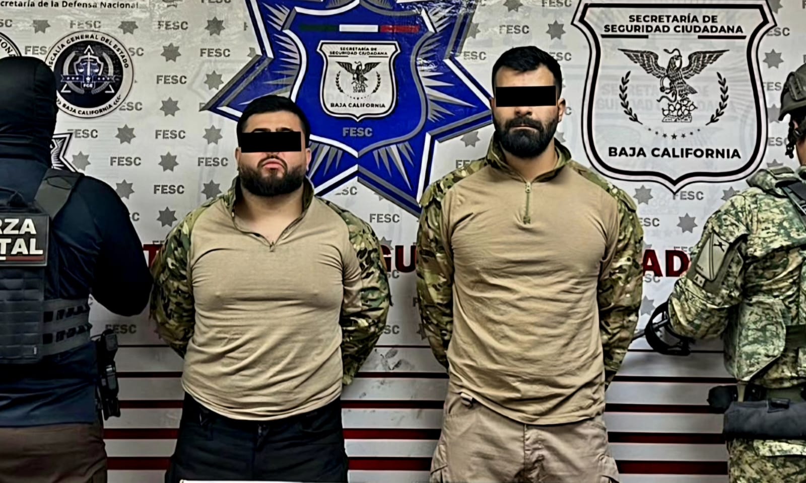 Arrestan en Mexicali a sicarios colombianos del Cartel de Sinaloa