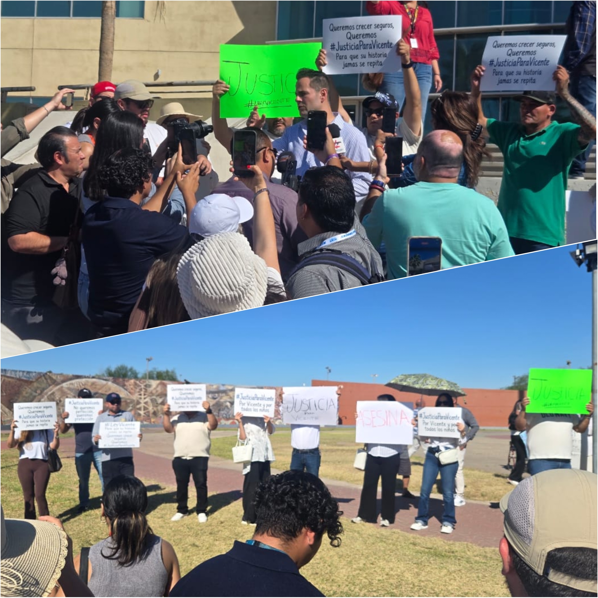 Exigen justicia por Vicentito en Mexicali