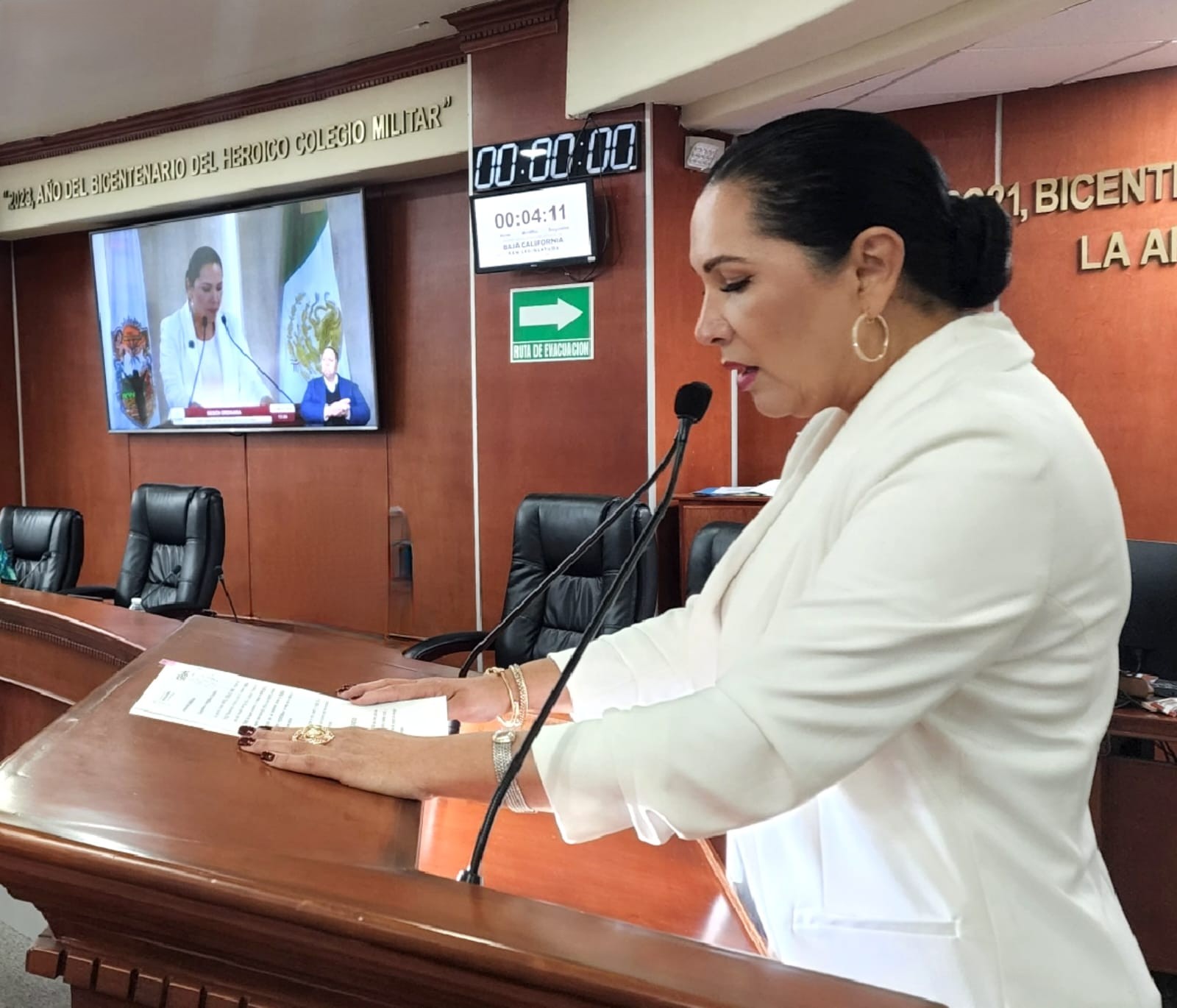 Exhorta Diputada Araceli Geraldo a impulsar uso de energía solar en escuelas de BC