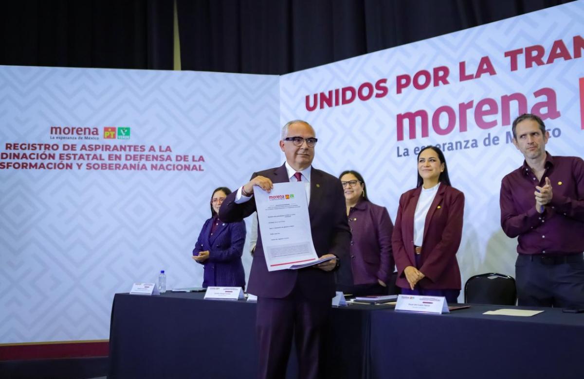Se registra Alfredo Álvarez como aspirante de MORENA a candidato a la gubernatura de BC