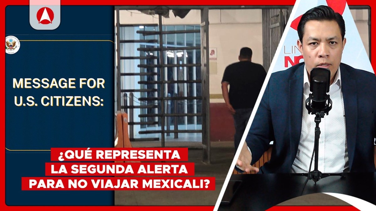 EU emite alerta por amenazas del narco a policía de Mexicali (video)