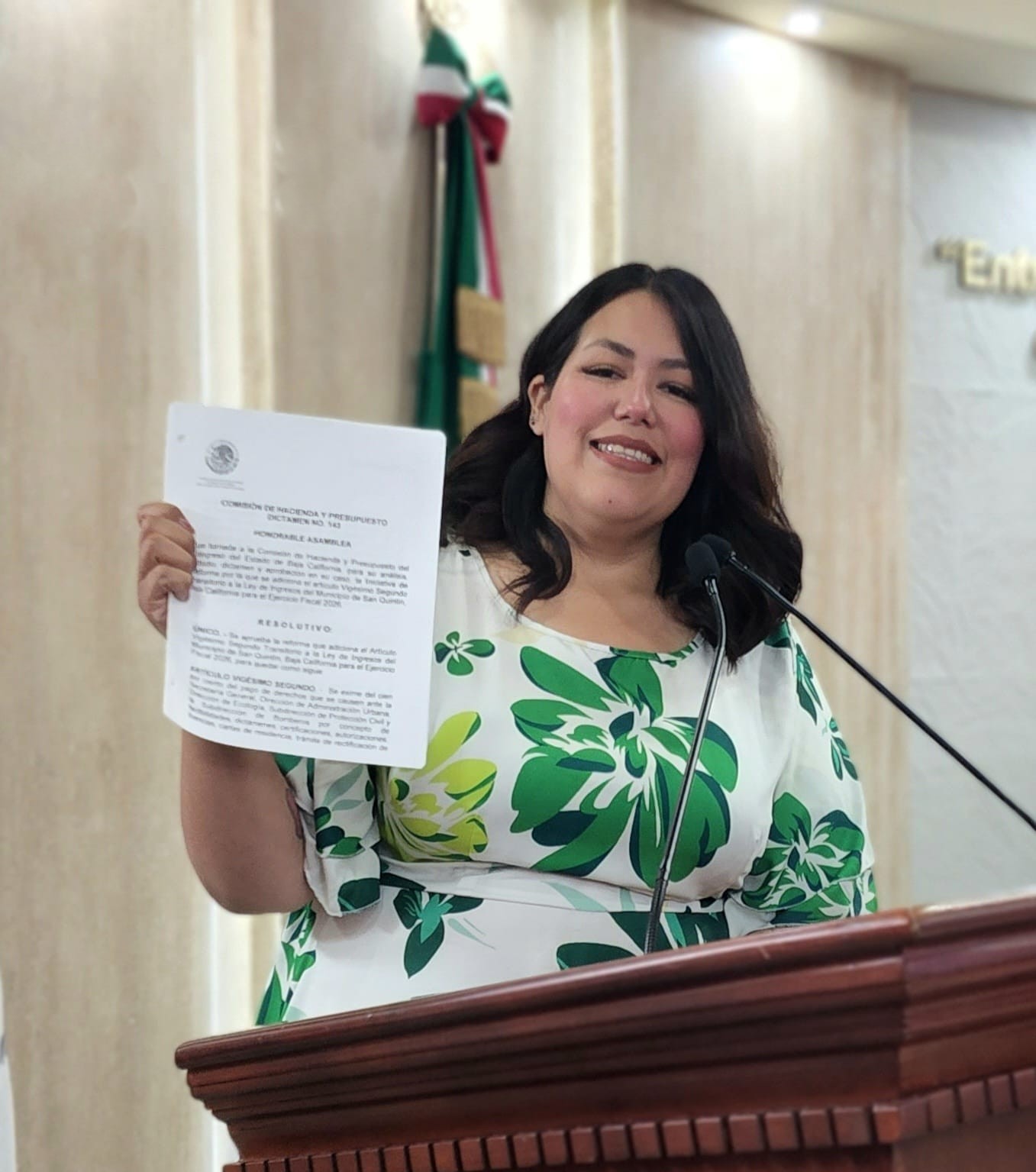 Aprueba Congreso de BC reforma a la Ley de Ingreso de San Quintín