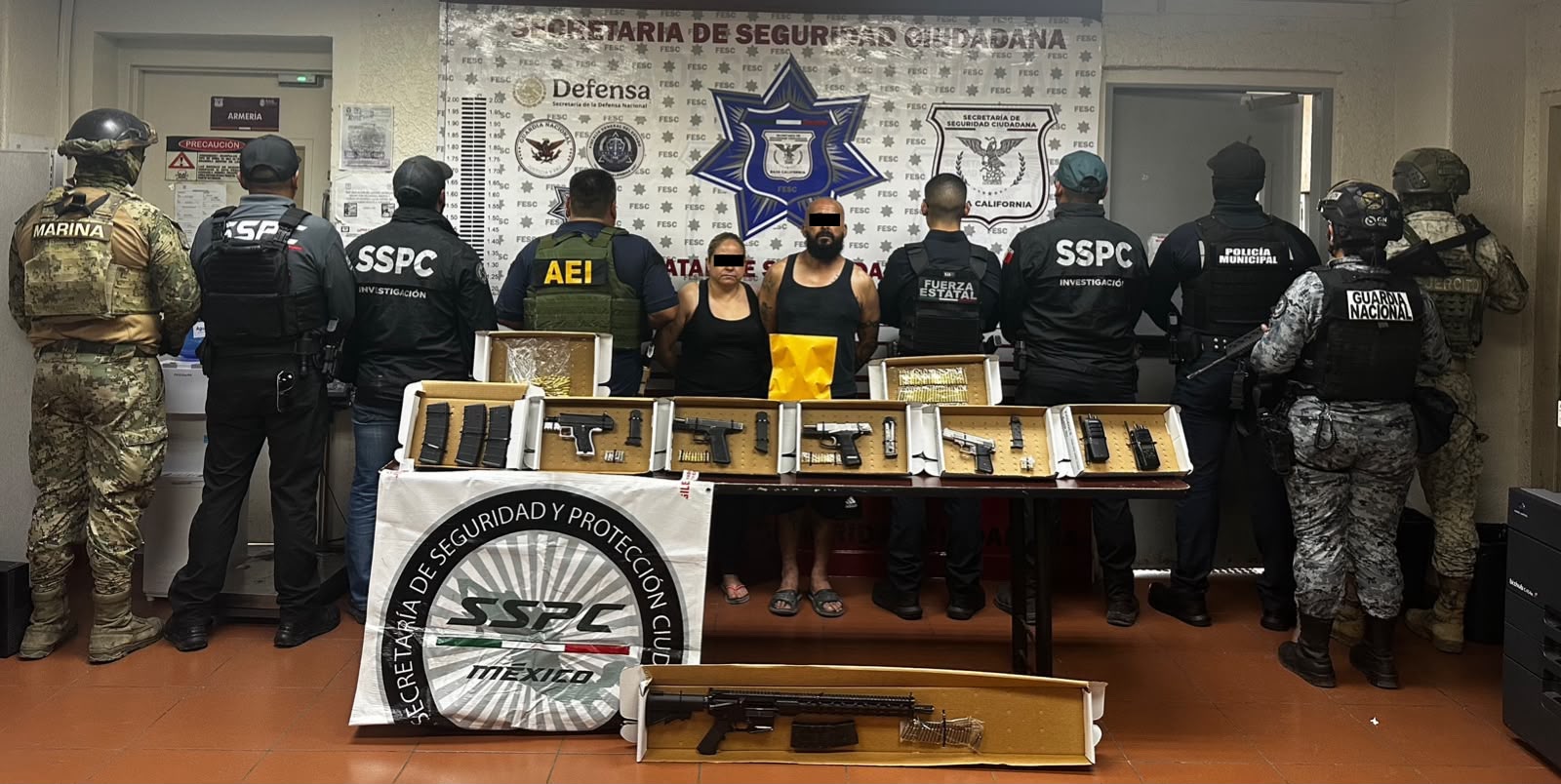 Detienen a sicarios de Los Rusos en el Valle de Mexicali