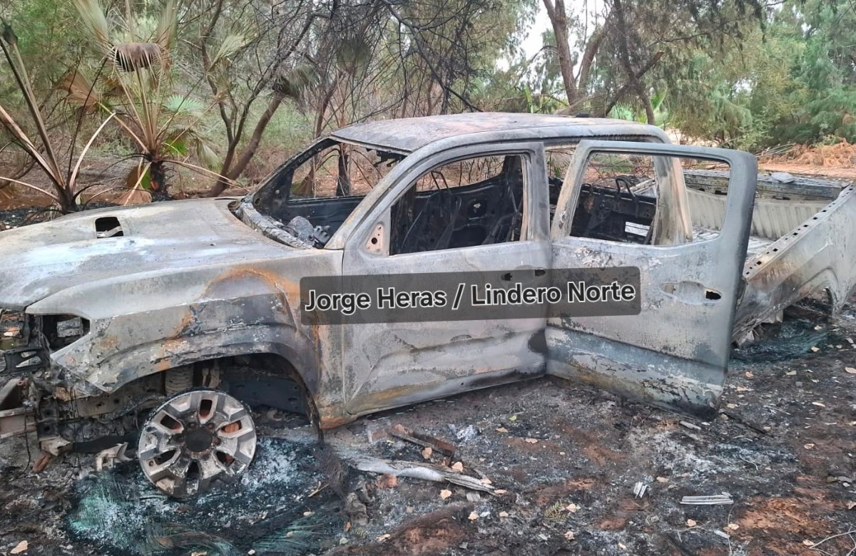 Continúa pesquisa de velador desaparecido; localizan incinerada su camioneta
