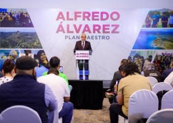 Advierte Alfredo Álvarez incremento en cifras de indecisos en encuestas de MORENA