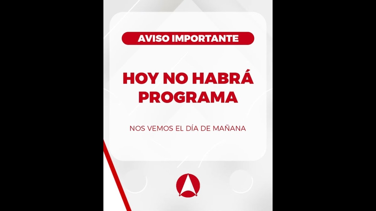 Aviso Programa 16 de Septiembre (video)