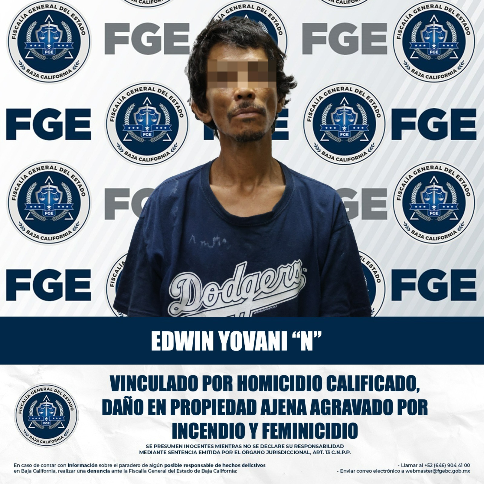 Vinculan a proceso a El Cebollero por homicidio y feminicidio
