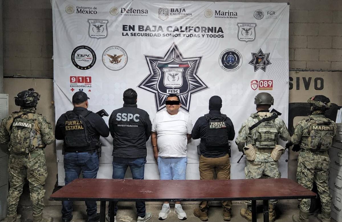 Capturan en Mexicali a El Isra del grupo criminal de Los Rusos