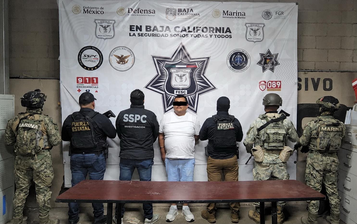 Capturan en Mexicali a El Isra del grupo criminal de Los Rusos