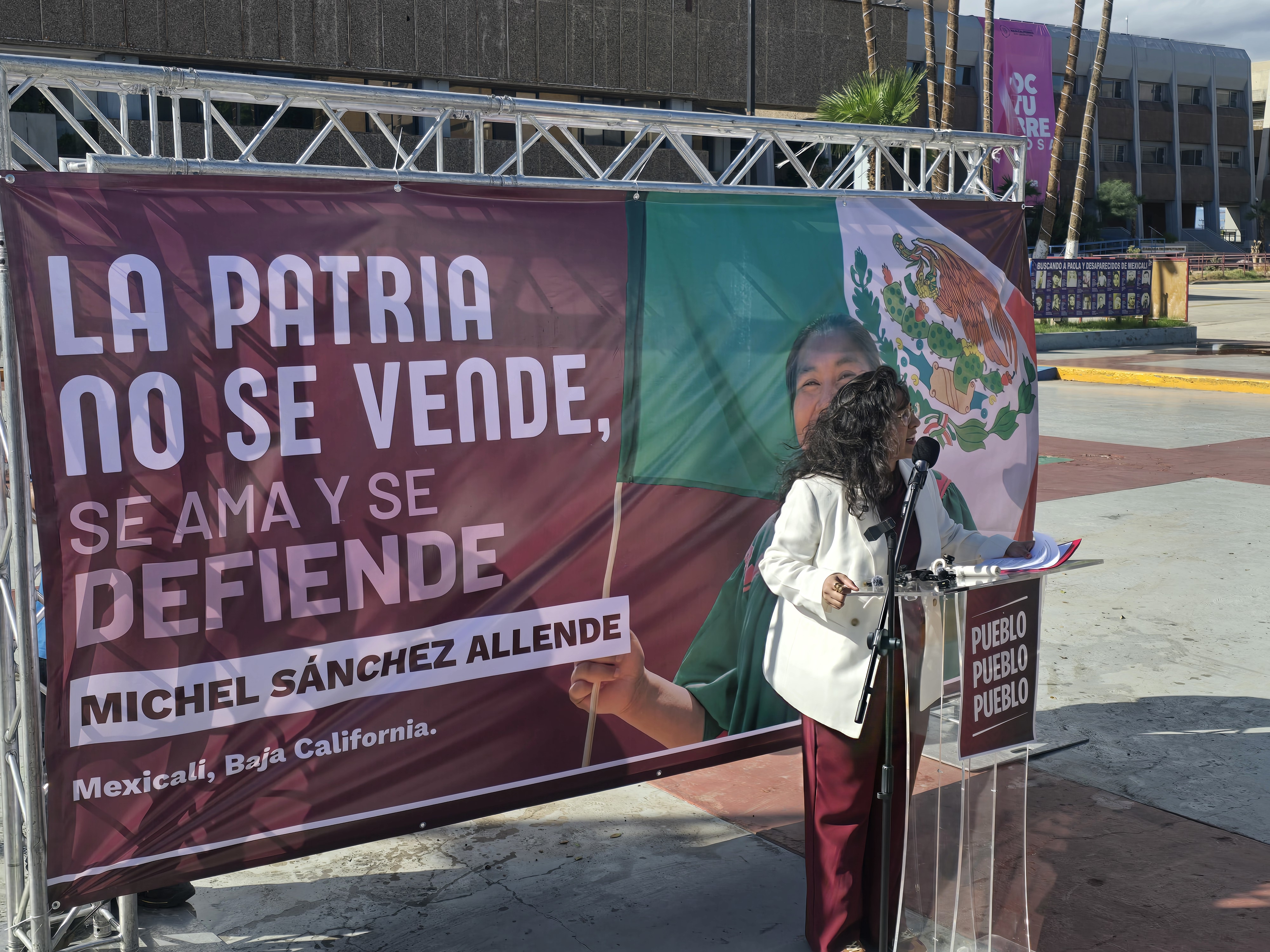 Se registra Michel Sánchez para la candidatura de MORENA a la alcaldía de Mexicali