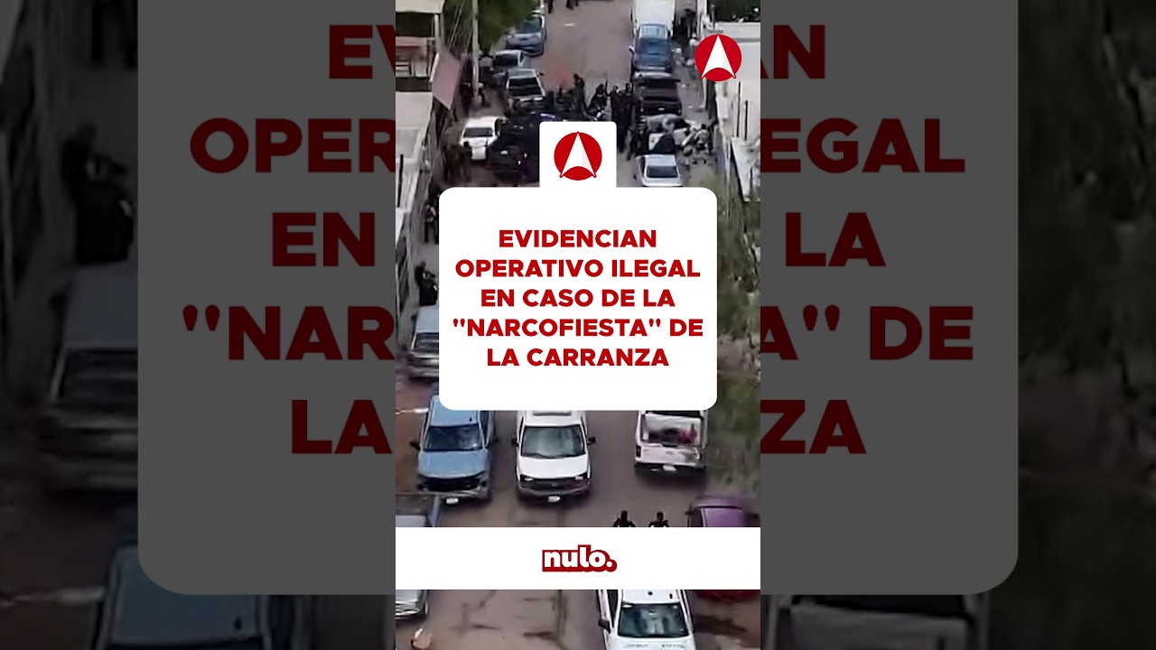 Evidencian operativo ilegal en caso de la «NarcoFiesta» de la Carranza; queda libre músico (video)