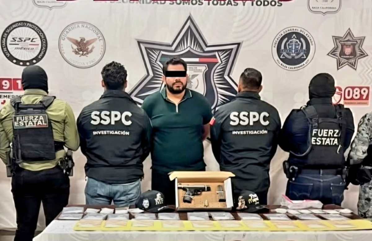 Capturan a "El 500" operador del Cartel de Sinaloa en Tijuana